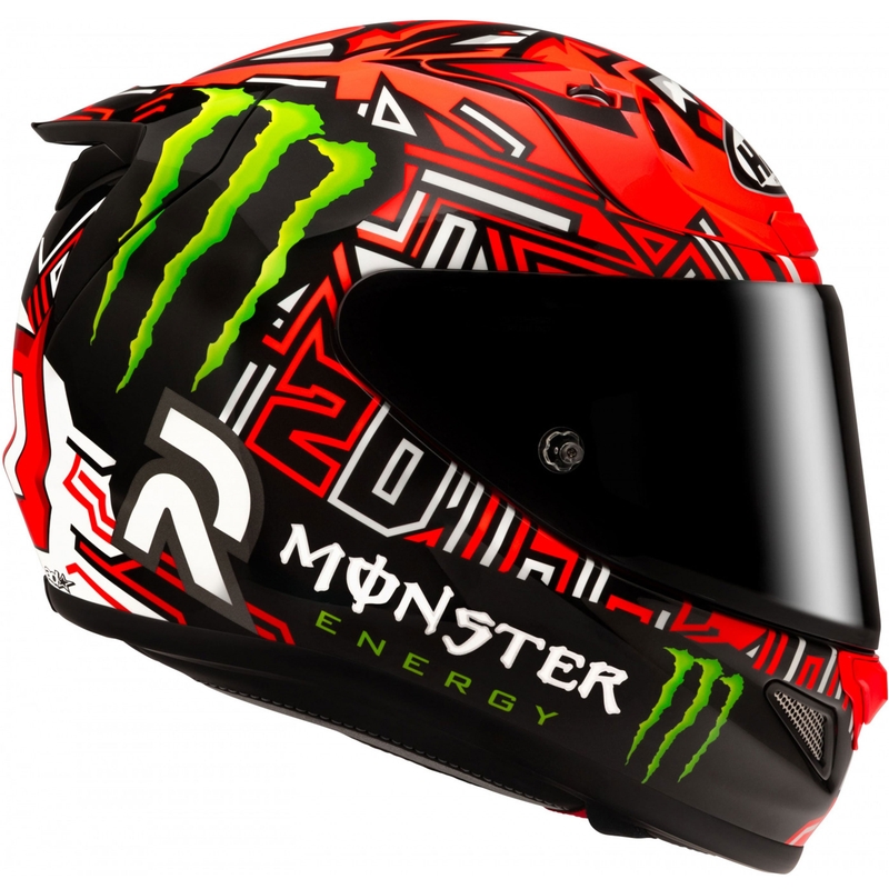 HJC RPHA 12 Quartararo Replica II MC1 integraal motorhelm rood-zwart
