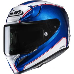 HJC RPHA 12 Respon MC2 integraal motorhelm blauw-wit-rood