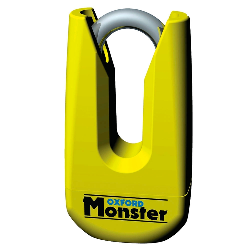 Oxford Monster schijfremslot geel