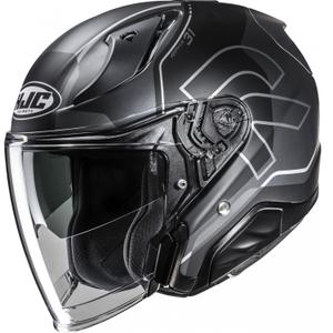 Open motorhelm RPHA 31 Dereen MC5SF zwart-grijs