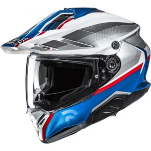 Enduro motorhelm HJC RPHA 60 Arbre MC21 wit-zilver-blauw-rood