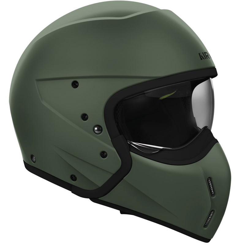 Modulaire motorhelm Airoh J110 Kleur mat khaki