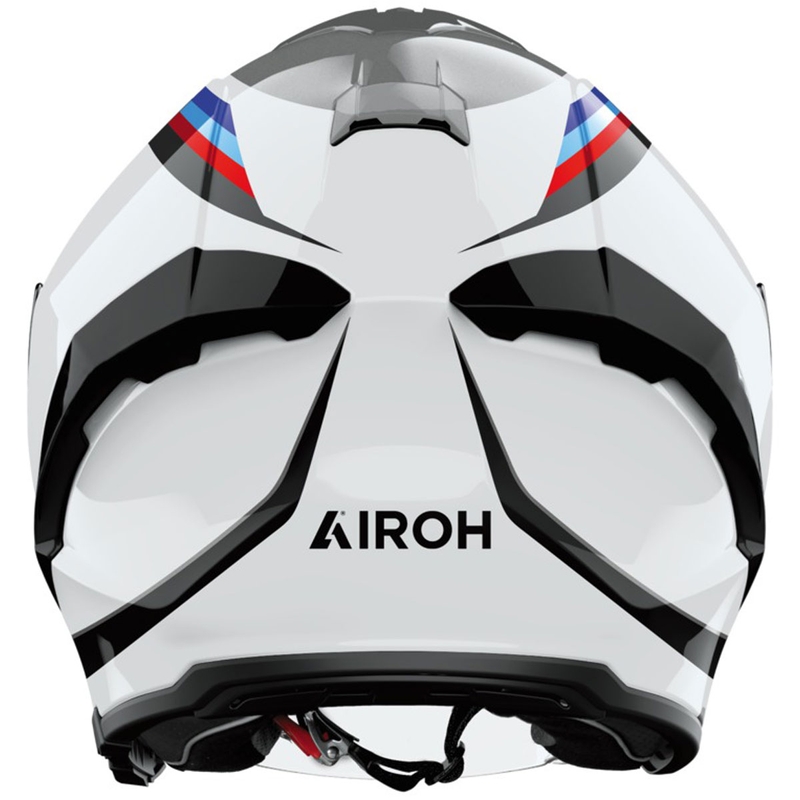 Open motorhelm Airoh H21 Arrow glanzend grijs-wit