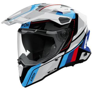 Endurohelm Airoh Commander 2 Skip glanzend wit