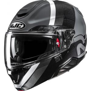 HJC RPHA 91 Fensh MC5 opklapbare motorhelm zwart-grijs