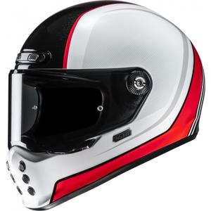 Integraal motorhelm HJC V10 Hodu MC1 wit-zwart-rood