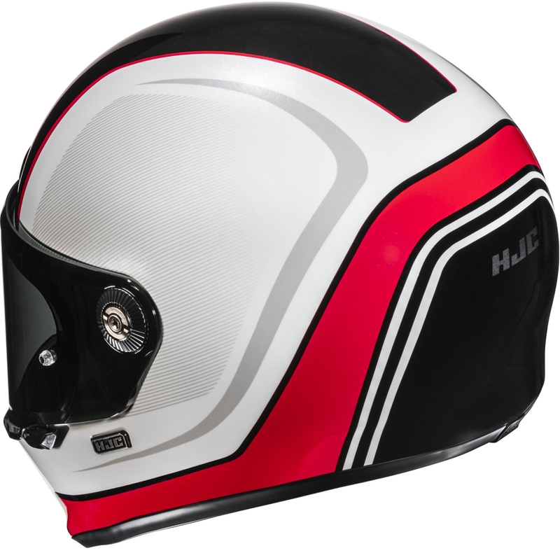 Integraal motorhelm HJC V10 Hodu MC1 wit-zwart-rood