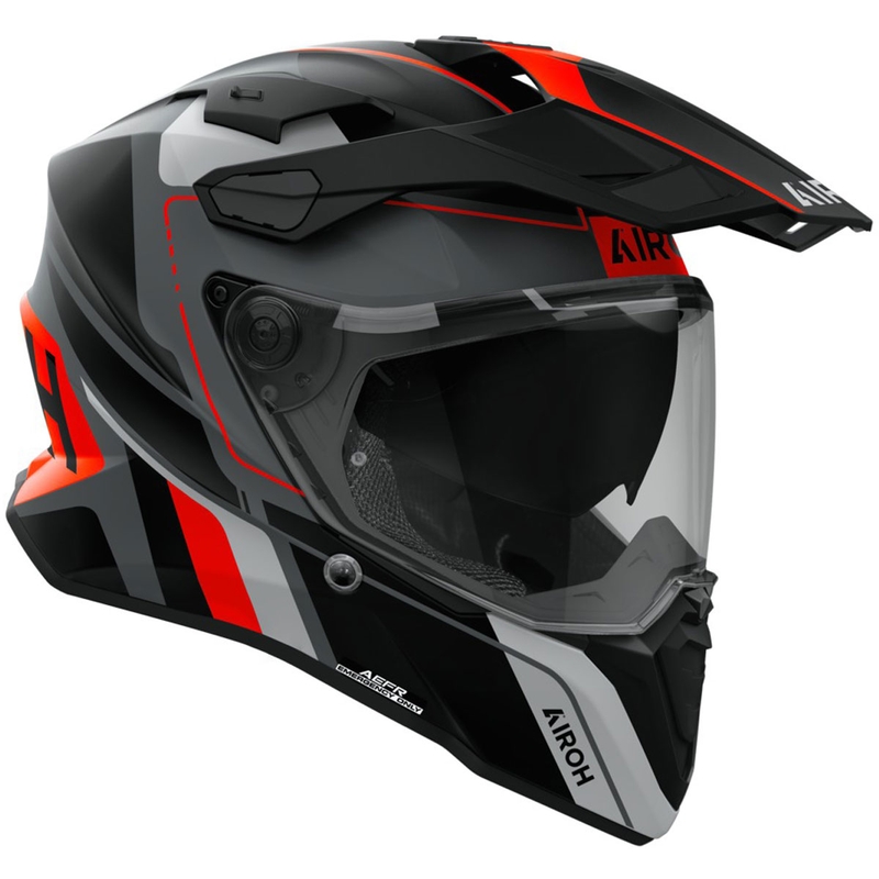 Airoh Commander 2 Skip Enduro Helm Mat Oranje