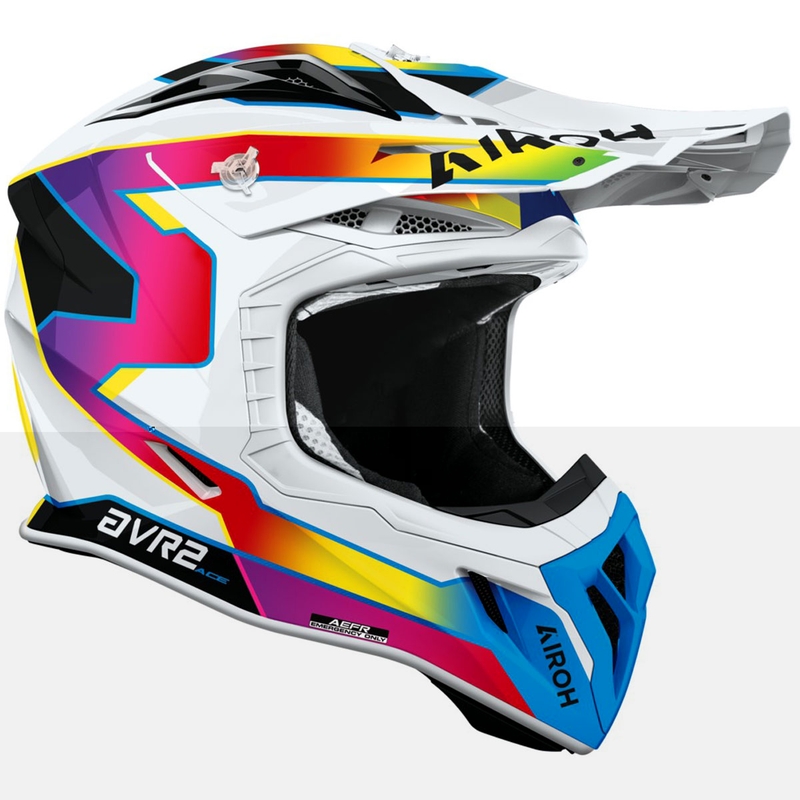 Airoh Aviator ACE 2 Sunrise crosshelm glanzend multicolor
