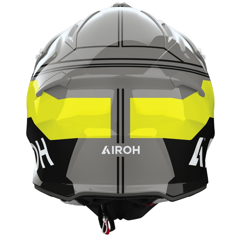 Airoh Aviator ACE 2 Fury crosshelm glanzend geel