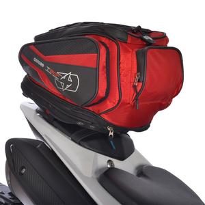 Tanktas en zadeltas Oxford T30R Time Tank 'n' Tailer zwart en rood