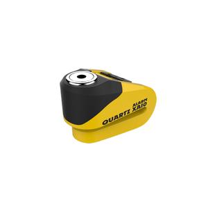 Oxford Quartz Alarm XA10 geel-zwart schijfremslot