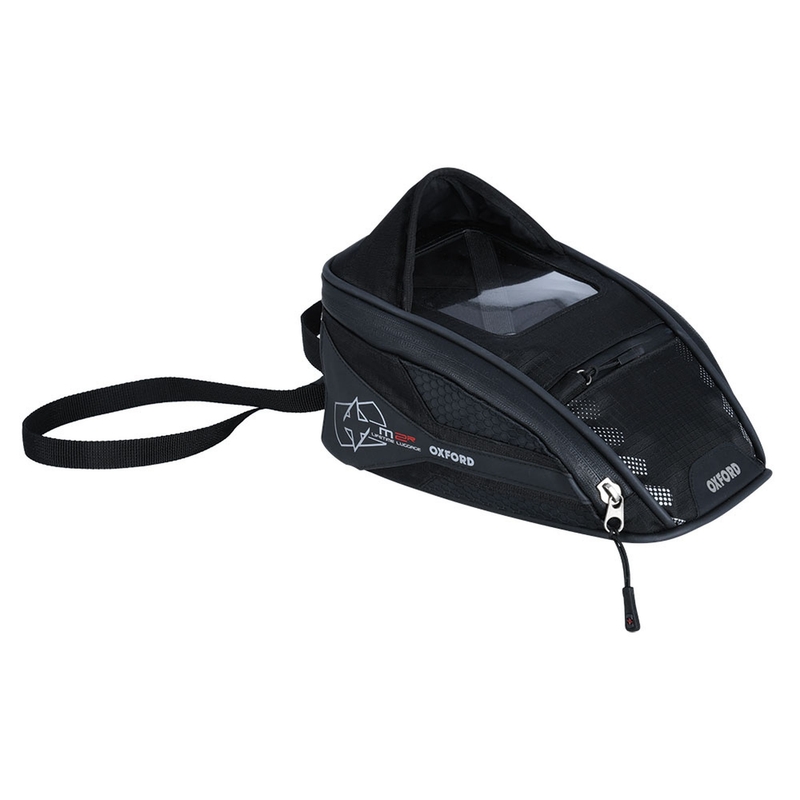 Tanktas voor motorfiets Oxford M2R zwart