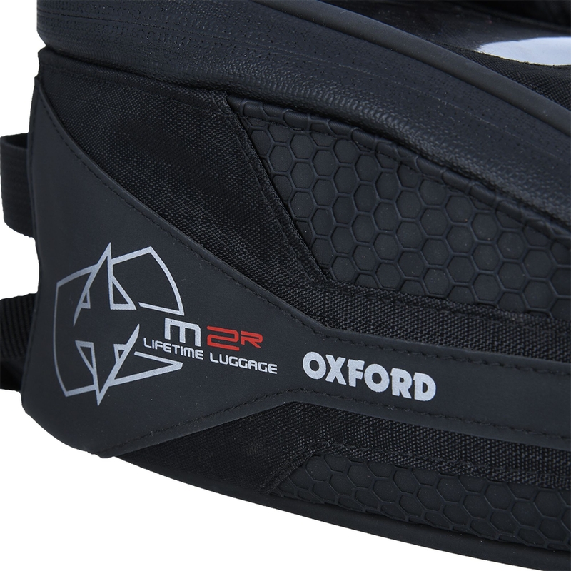 Tanktas voor motorfiets Oxford M2R zwart