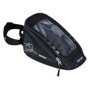 Tanktas voor motorfiets Oxford M1R Micro zwart