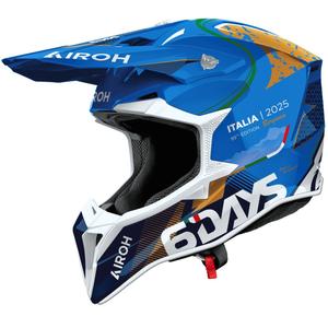 Airoh Wraaap 6DAYS ® ITALY motocrosshelm glanzend