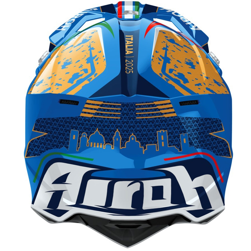 Airoh Wraaap 6DAYS ® ITALY motocrosshelm glanzend
