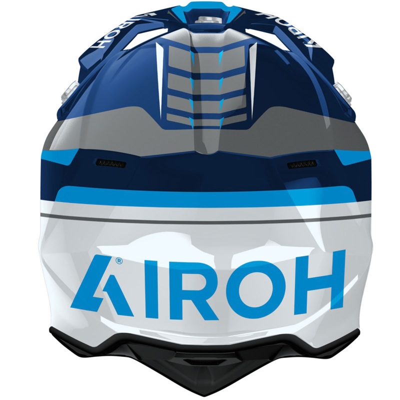 Airoh Wraaap Conquer motorcrosshelm glanzend blauw