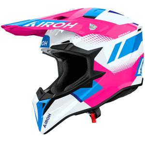 Airoh Wraaap Vision Motocrosshelm Glanzend Roze