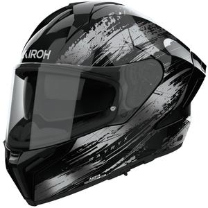Airoh MATRYX Reflex integraal motorhelm glanzend grijs