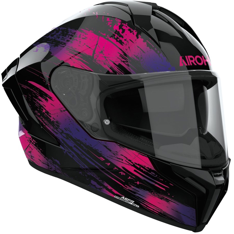 Airoh MATRYX Reflex integraal motorhelm glanzend paars