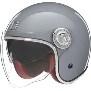 NOX PREMIUM Heritage jethelm grijs
