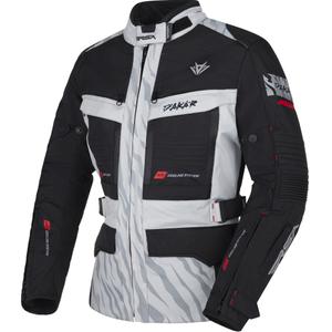 RSA Dakar 2 dames motorjack zwart-grijs-rood