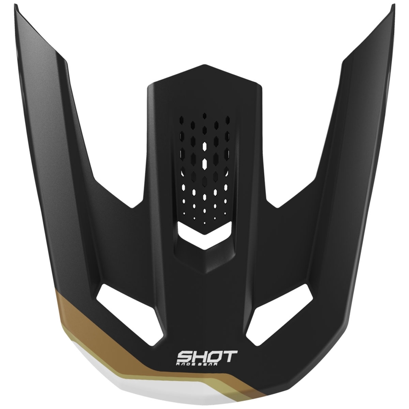 Vizier voor Shot Speed Atomic helmen, mat goud