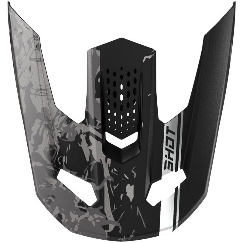 Vizier voor Shot Speed Battle helmen matzwart