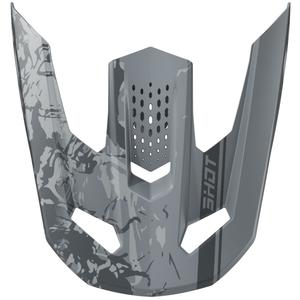 Vizier voor Shot Speed Battle helmen, matgrijs