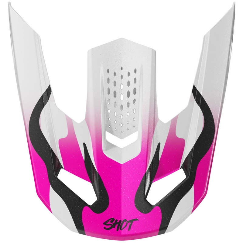 Vizier voor Shot Speed Beast helmen parelroze