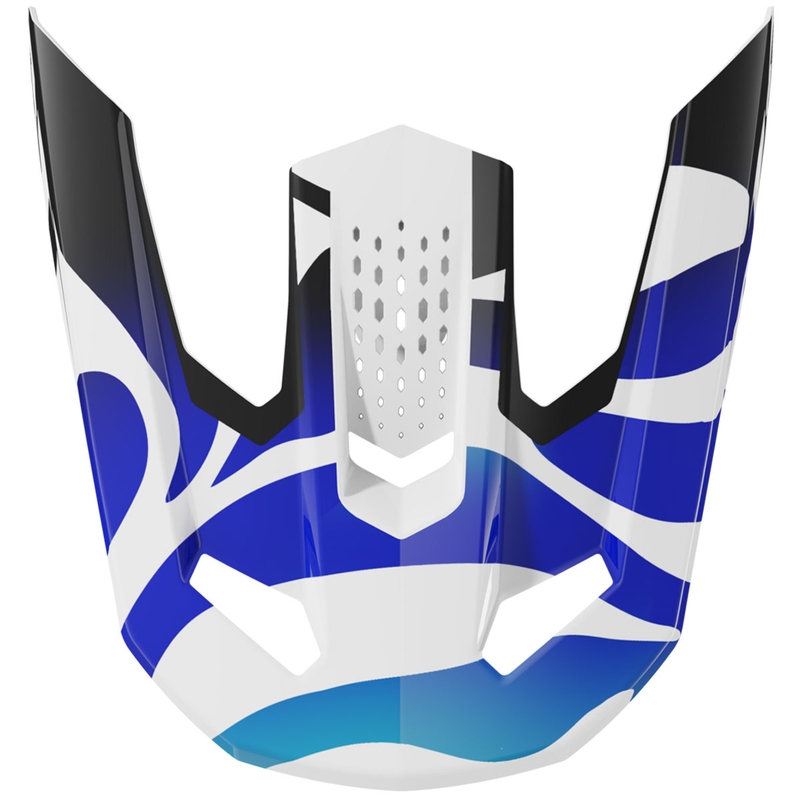 Vizier voor Shot Speed Ghost helmen glanzend blauw