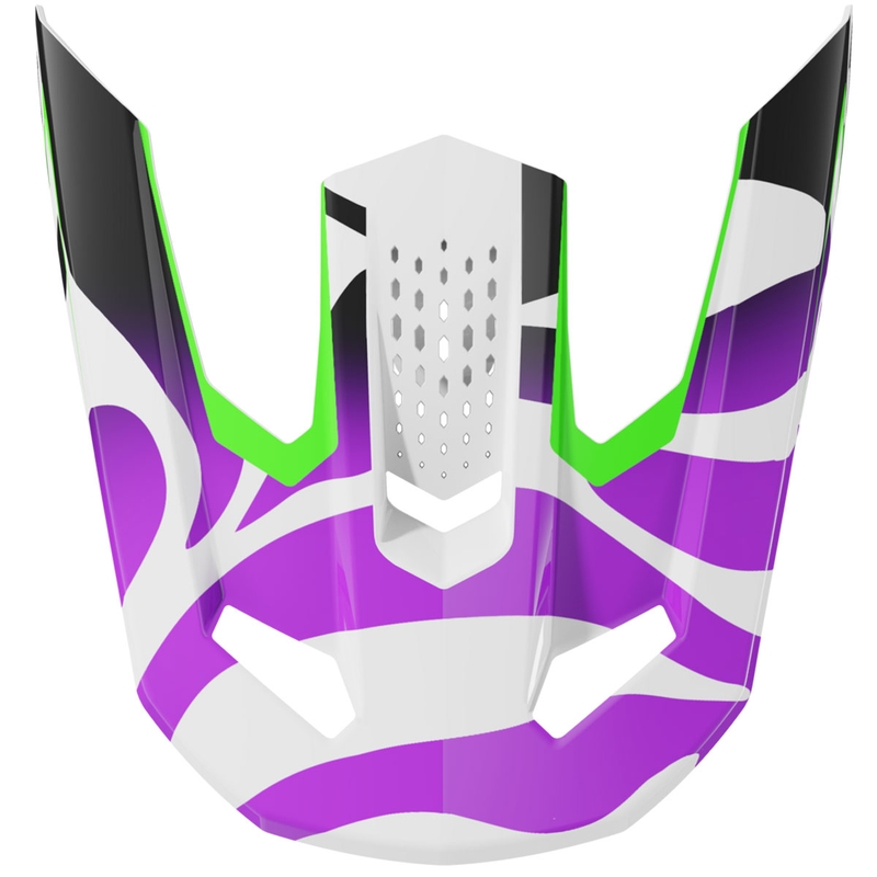 Vizier voor Shot Speed Ghost helmen glanzend paars