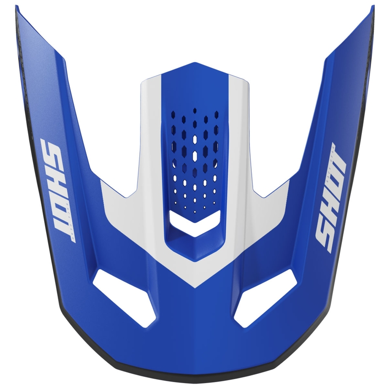 Vizier voor Shot Speed Hybrid helmen, matblauw