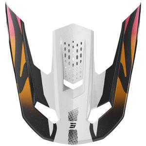 Vizier voor Shot Speed Wave helmen parelmoer zwart-wit