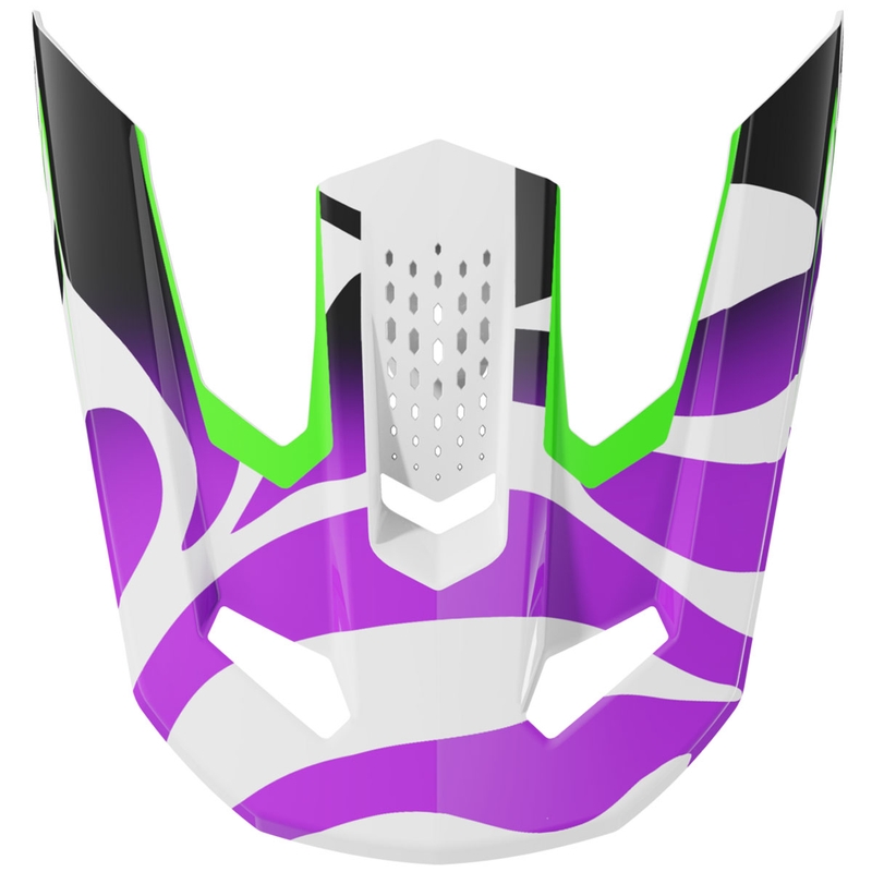 Vizier voor kinderhelmen Shot Speed Ghost paars