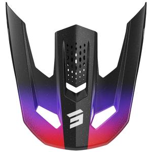 Vizier voor Shot Speed Olymp kinderhelmen, parelpaars