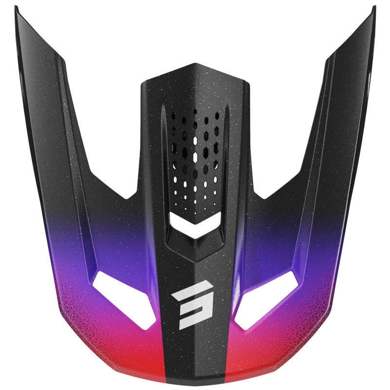 Vizier voor Shot Speed Olymp kinderhelmen, parelpaars