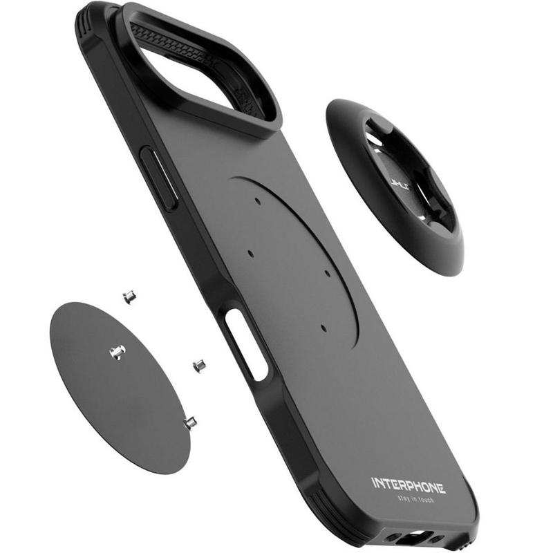 Hoesje voor Interphone QUIKLOX Tetraforce-Apple iPhone 17 Air zwart