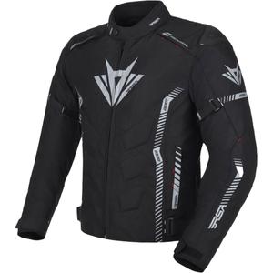 Motorjas RSA Rider zwart-grijs-rood