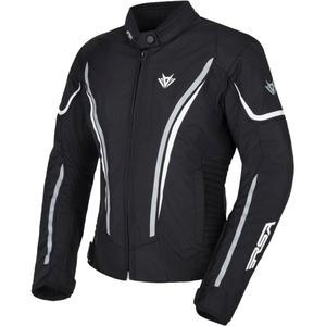 Dames RSA Wasp Zwart-Grijs-Wit Motorjack