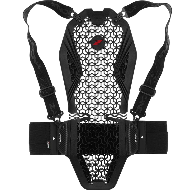 Rugbeschermer Zandona AIRnet Back PRO X8 (178 - 187 cm) zwart