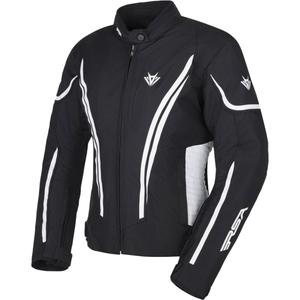 Dames RSA Wasp zwart-wit motorjack