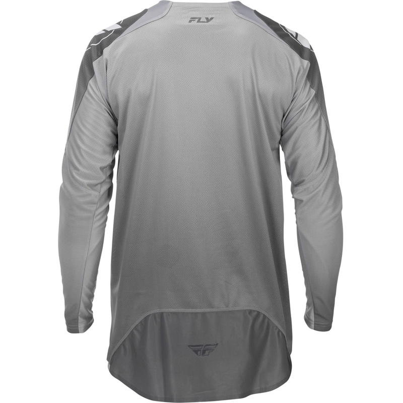 FLY Racing Evolution motorcross shirt wit-grijs