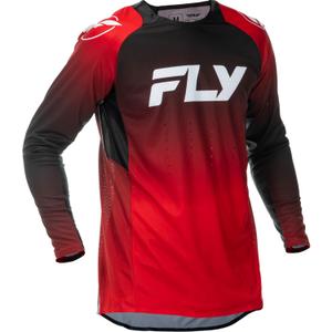 FLY Racing Evolution motocross shirt rood-zwart-wit