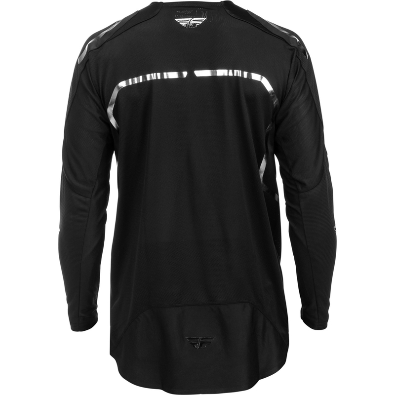 FLY Racing Evolution SA motorcross shirt zwart-zilver