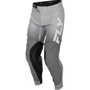 FLY Racing Evolution motorcrossbroek wit-grijs