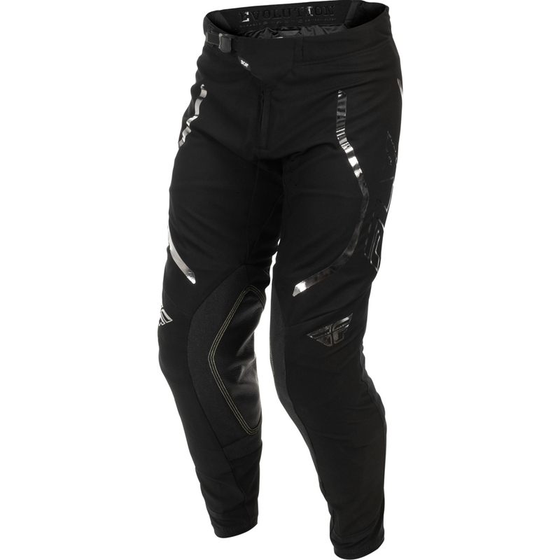 FLY Racing Evolution SE motorcrossbroek zwart-zilver