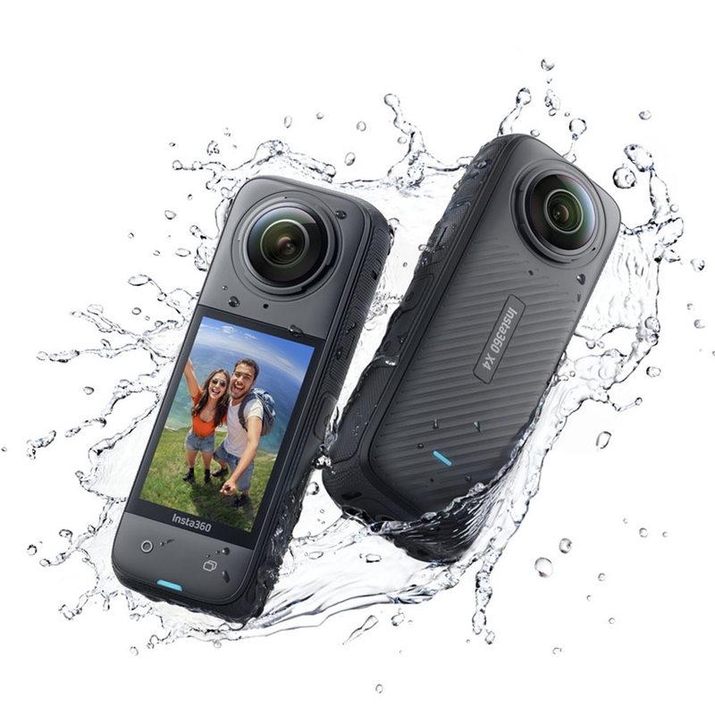 Insta360 X4 Motorfiets Bundel Action Camera Zwart