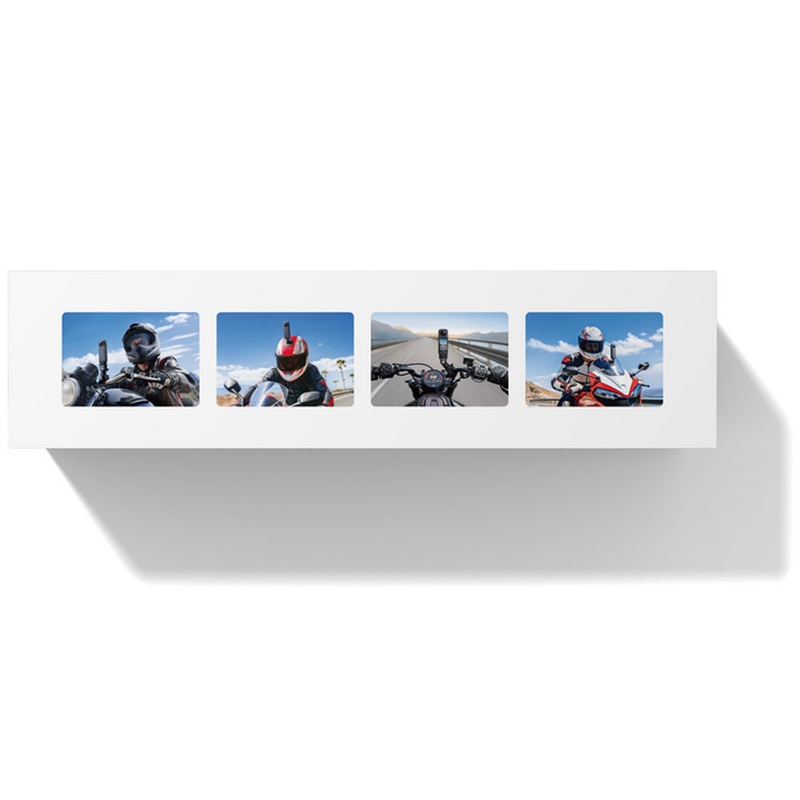 Insta360 X4 Motorfiets Bundel Action Camera Zwart